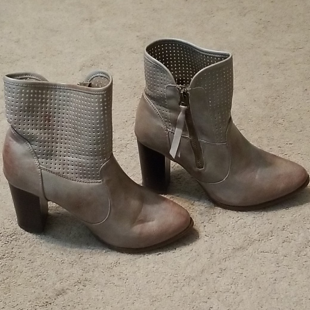 Twisted brand ankle boots